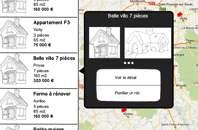 application ipad immobilier